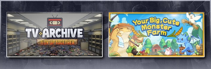 TV Archive: Tidy Up Together & Your Big, Cute Monster Farm