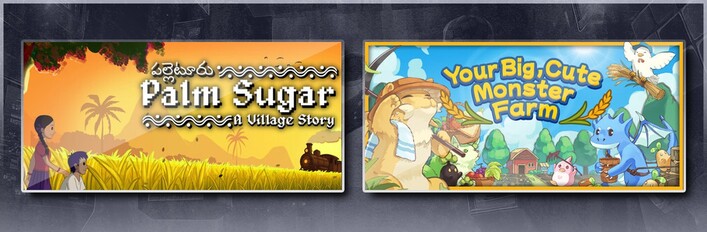 Palm Sugar: A Village Story & Your Big, Cute Monster Farm