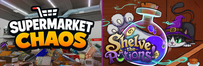 Shelve the Potions! X Supermarket Chaos