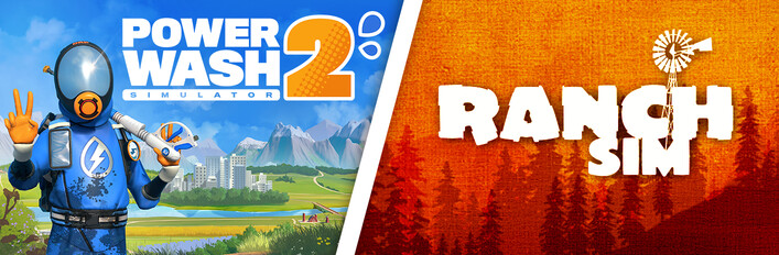 PowerWash Simulator 2 x Ranch Simulator