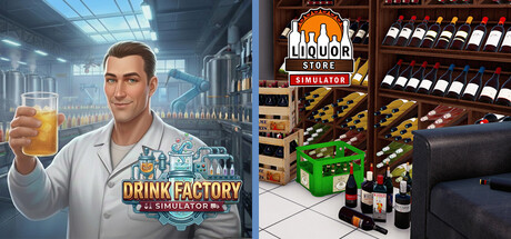 Drink Factory x Liquor Store Simulator