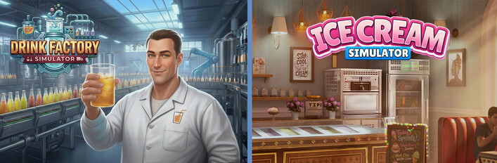 Drink Factory x Ice Cream Simulator