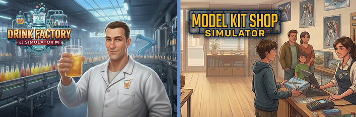 Drink Factory x Model Kit Shop Simulator