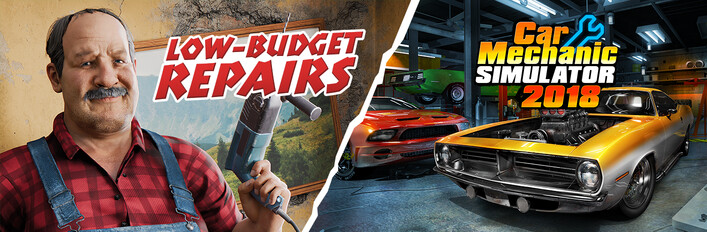 Low-Budget Repairs and Car Mechanic Simulator 2018