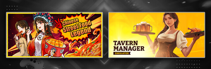 Chinese Street Food Legend × Tavern Manager Simulator