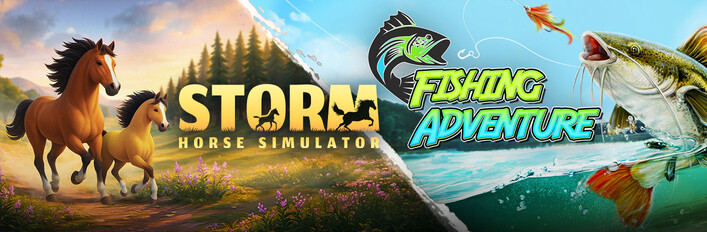 Storm Horse Simulator x Fishing Adventure