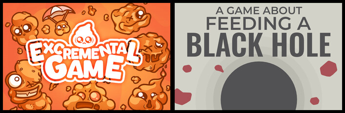 Excremental Game x A Game About Feeding A Black Hole