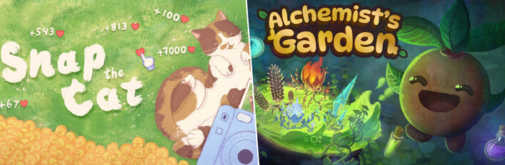 Snap the Cat + Alchemists Garden