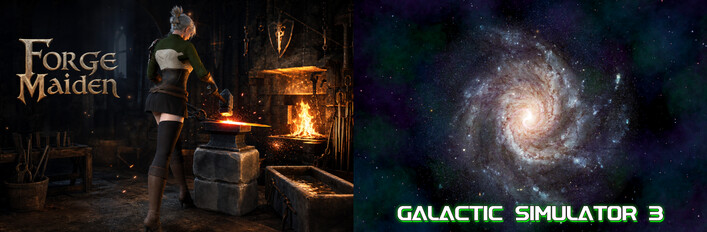 Forge Maiden & Galactic Simulator 3