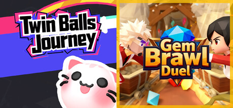 ⚽️Twin Balls Journey🏀 x 💎Gem Brawl Duel