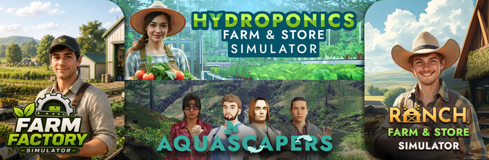 Farm Factory x Ranch Farm x Hydroponics x Aquascapers