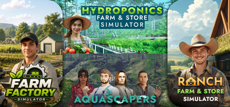 Farm Factory x Ranch Farm x Hydroponics x Aquascapers