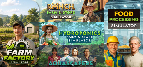 Farm Factory x Food Processing x Ranch Farm x Hydroponics x Aquascapers