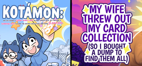 My Wife Threw Out My Card Collection x KOTAMON: My Sis Found A Super-Rare Card In Her Cereal Box