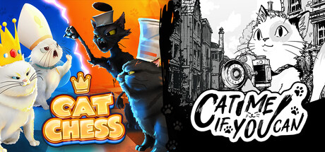 Cat Chess x Cat Me If You Can