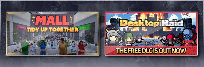 Mall: Tidy Up Together & Desktop Raid