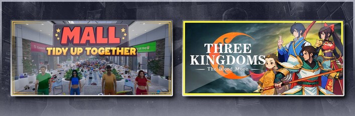 Mall: Tidy Up Together & Three Kingdoms: The Blood Moon