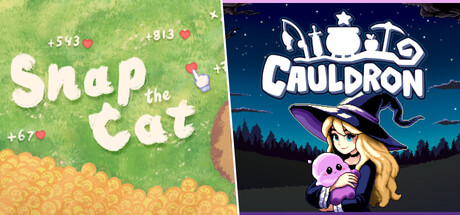 Snap the Cat + Cauldron