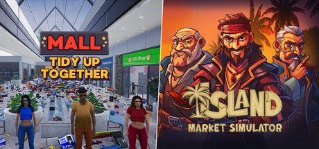Mall Tidy Up Together - Island Market Simulator