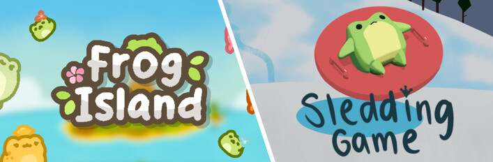 Frog Island x Sledding Game