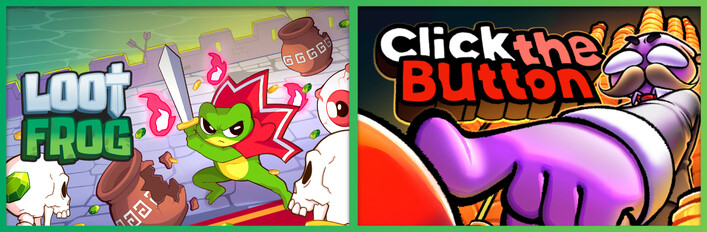 Loot Frog + Click the Button