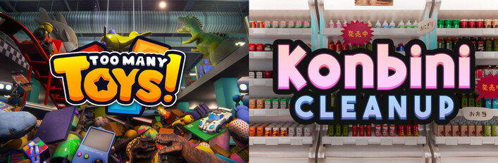 Too Many Toys! x Konbini Cleanup