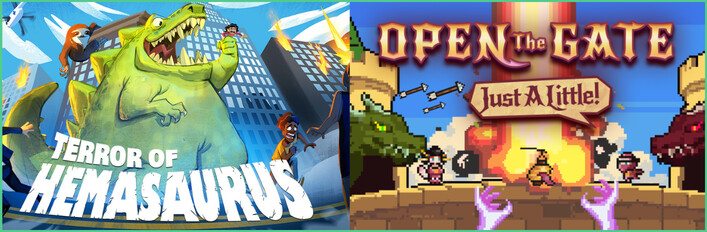Open The Gate X Terror of Hemasaurus
