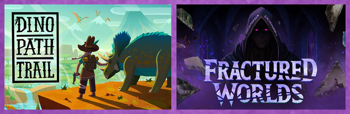 Fractured Worlds x Dino Path Trail