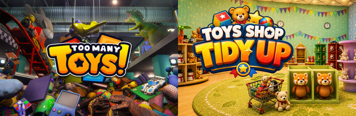 Too Many Toys! x Toy Shop Tidy Up