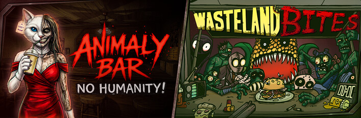 Animaly Bar: NO HUMANITY! x Wasteland Bites