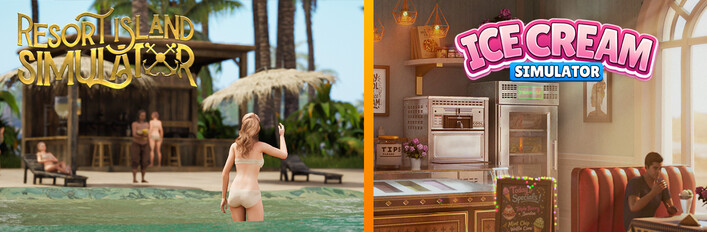 Resort Island x Ice Cream Simulator