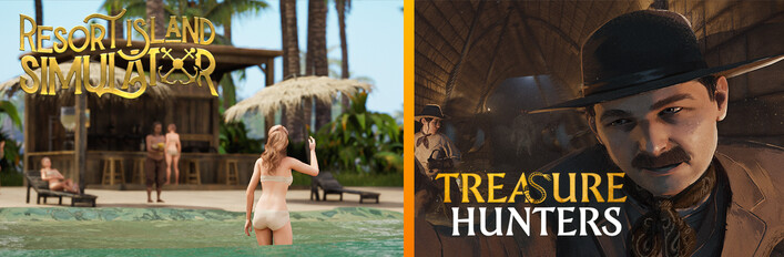 Resort Island x Treasure hunter