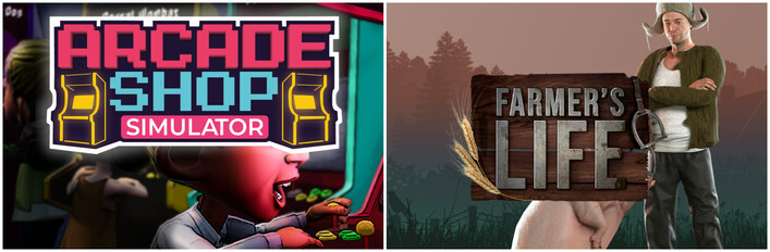 Farmer's Life in Arcade Shop