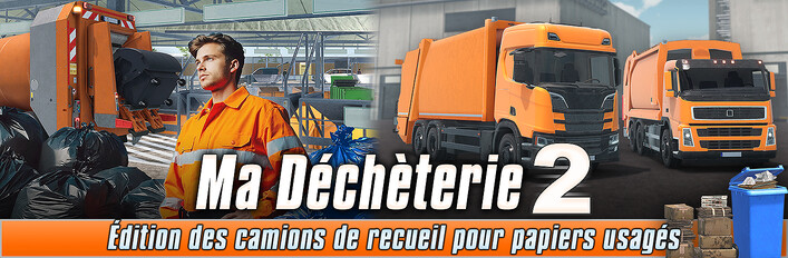 Édition des camions de recueil pour papiers usagés