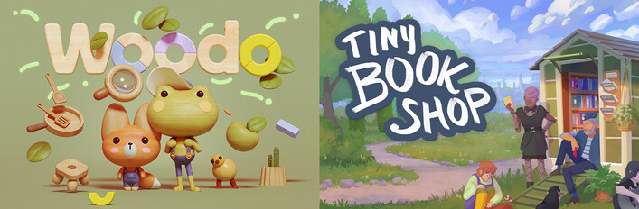 Tiny Bookshop + Woodo