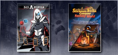 Dice Assassin & Stickman Strikes: Conquer Fantasy World