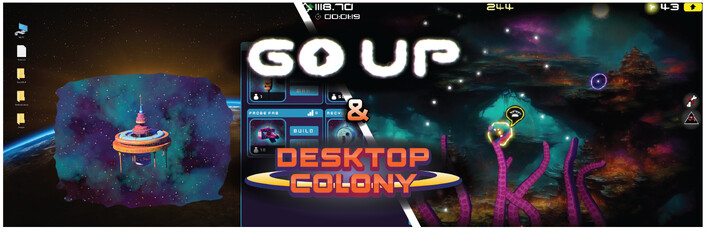 Go Up and Desktop Colony