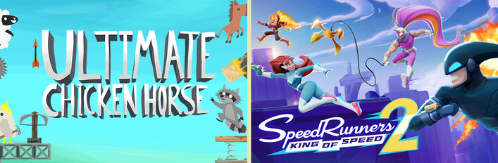 SpeedRunners 2 x Ultimate Chicken Horse