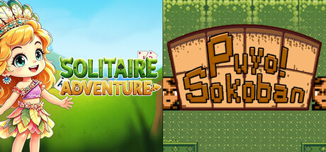 🃏Solitaire Adventure x 🧠Puyo! Push Brain