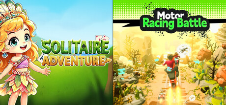 🃏Solitaire Adventure x 🏍️Motor Racing Battle