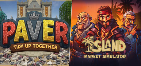 Paver Tidy Up Together - Island Market Simulator