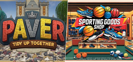 Paver Tidy Up Together - Sporting Goods Shop