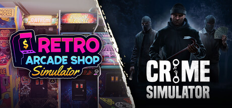 Retro Arcade Shop Simulator x Crime Simulator