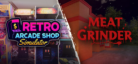 Retro Arcade Shop Simulator x Meat Grinder
