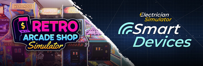 Retro Arcade Shop Simulator x Smart Device