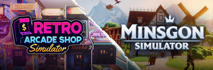 Retro Arcade Shop Simulator x Minsgon Simulator