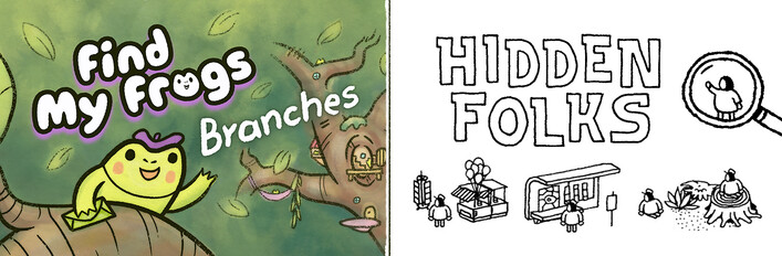 Hidden Folks & Find My Frogs: Branches