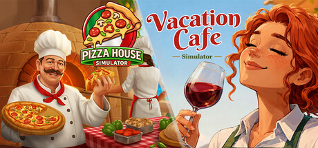 🍷Vacation Cafe Simulator & Pizza House Simulator 🍕