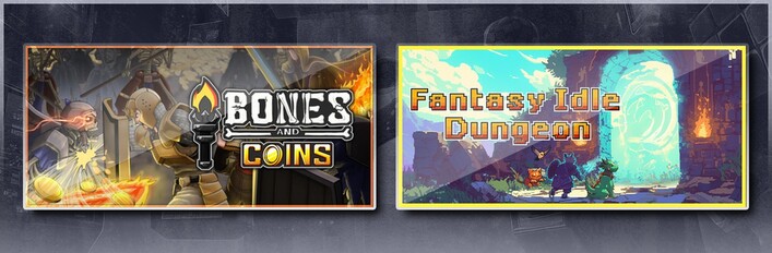 Bones and Coins & Fantasy Idle Dungeon