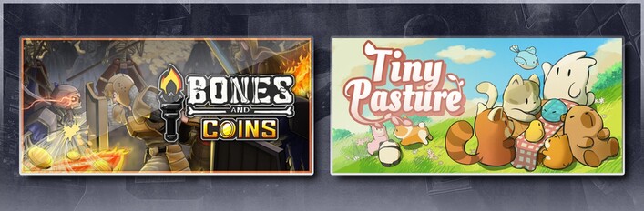 Bones and Coins & Tiny Pasture